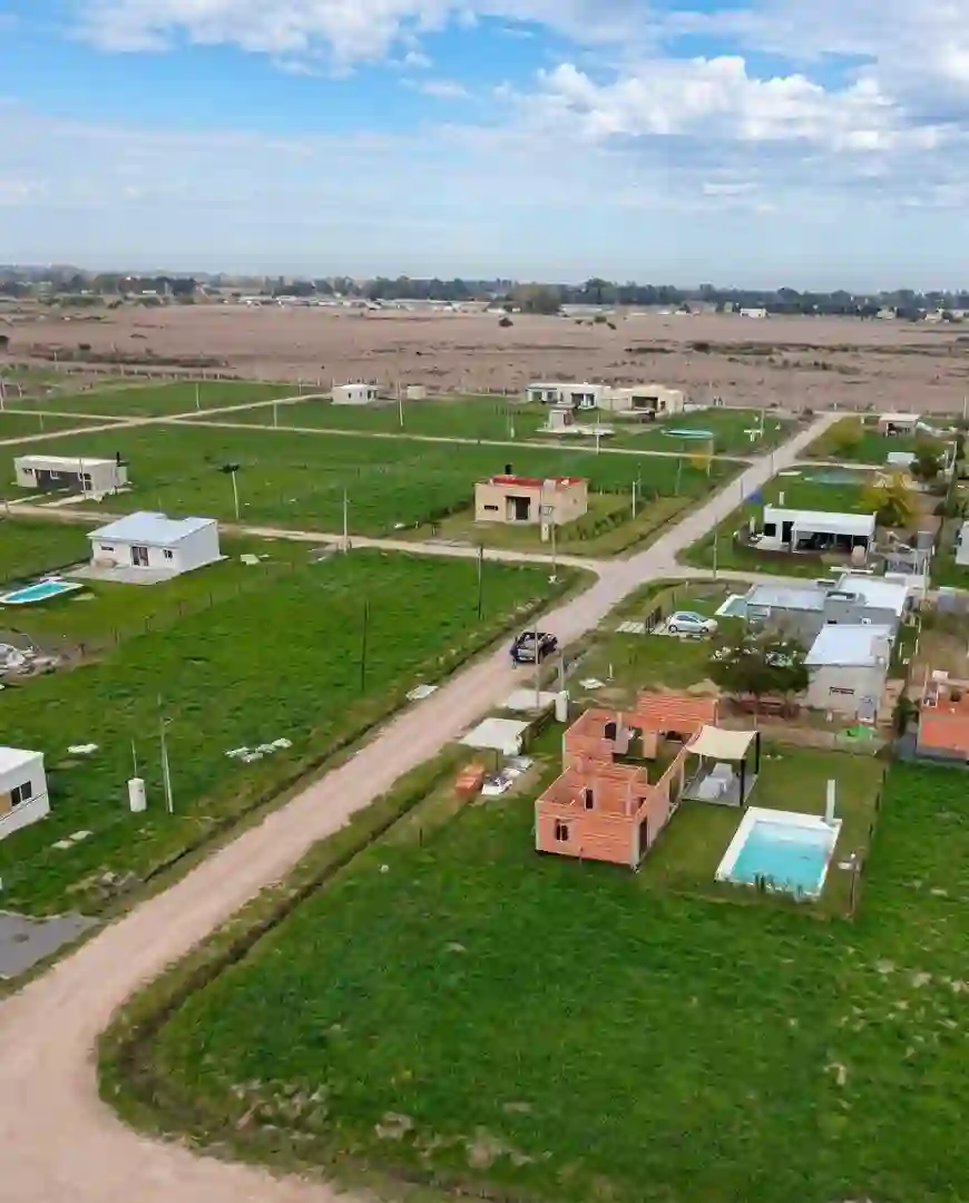 Vista aérea del Desarrollo Laureles