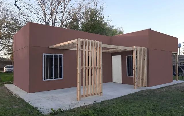 Vivienda Wood Frame terminada, Terraforma Desarrollos